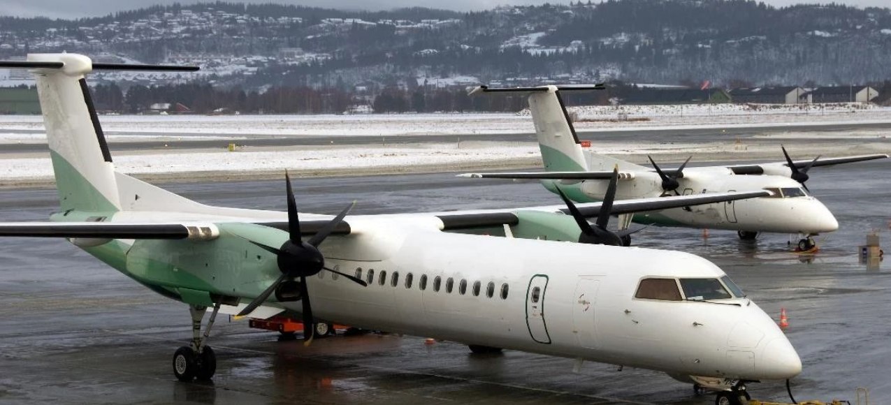 两架庞巴迪Dash8-Q400客机出售，71/78座二手飞机，正常维护检查，适航状态！